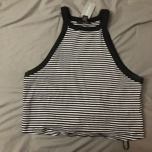 Forever 21 Plus Striped Tank